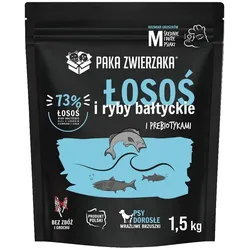 PAKA ZWIERZAKA Lachs & Ostsee Fischfutter 1.5kg