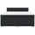 vidaXL Boxspringbett 180 x 200 cm Schwarz