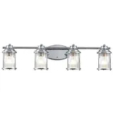 Kichler Ashland Bay (4-flammig) 4-flammige Wandleuchte Silber