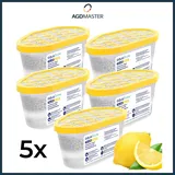 5x AquaFloow Nachfüllpack 400ml Luftentfeuchter Zitronenduft gegen Feuchtigkeit