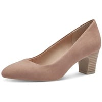 S.Oliver Damen Pumps mit Blockabsatz Vegan, Rosa (Old Rose),