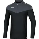 Jako Kinder Ziptop Champ 2.0 schwarz/anthrazit, 140