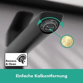 Hansgrohe Logis Einhandmischer Mattschwarz