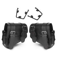 OEM Set 2x Satteltaschen + Halterungen Für Harley Davidson Softail 18-25 Montana