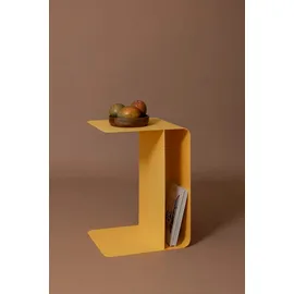 metallbude Beistelltisch Cosmo Stahl Orange Mango