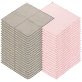 Sichler Beauty Mikrofaser-Kosmetiktücher 40 Stück 30 x 30 cm