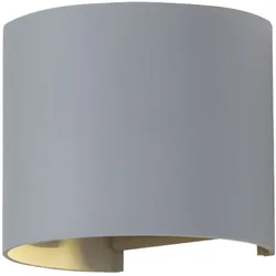 LED Außen Bereich Wand Lampe Terrassen Effekt UP DOWN Leuchte Flügel schwenkbar