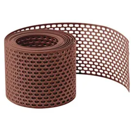 DAPRONA Vogelschutzgitter Lüftungsband PVC 5 m x 180 mm Rot