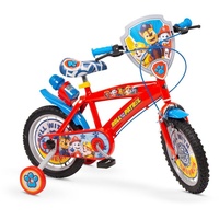 16 Zoll Kinder Jungen Fahrrad Kinderrad Rad Bike Paw Patrol Blau Rot