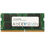 V7 V7192008GBS Notebook DDR4 SO-DIMM Arbeitsspeicher 8GB (2400MHZ, CL17, PC4-19200, 260pin, 1.2V)