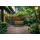 Andrewex Sichtschutzzaun-Element Quadra 180 cm x 180 cm Natur Lackiert