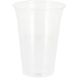 50 Stk. Transparente und recycelbare PET-Becher Ref TP16V Ref.TP16V