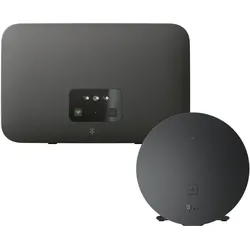 TELEKOM WLAN-Router "Speedport Smart 4 + Speed Home WLAN", schwarz, B:21,5cm H:20cm T:30cm, Router, Mesh Bundle