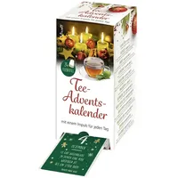 Tee-Adventskalender | Deutsch | mit einem Impuls für jeden Tag | Nonbook