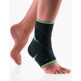 Bort Talostabil Plus Sport Knöchelbandage 1 St schwarz/grün M
