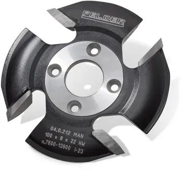 Felder Harzgallenfräser Ø 100 mm für Handmaschinen