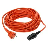 Nilfisk Netzkabel für Industriesauger (Länge 15 m, Kabel abnehmbar, Farbe orange, Stromkabel)