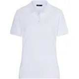 James & Nicholson Damen Poloshirt Classic JN071" - James - Nicholson White XL"