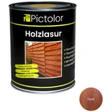 Pictolor Holzlasur 0,75 Liter Teak