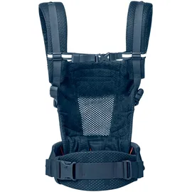 Ergobaby Adapt SoftFlex Mesh Ergonomische Babybauchtrage Rückentrage Baby-Tragetasche, Midnight Blue