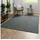 Steffensmeier Handweb Teppich Kelim Delhi | 100% Schurwolle in der Nutzschicht, Grau, handgewebt, Größe: 140x200 cm Wohnzimmer und Schlafzimmer