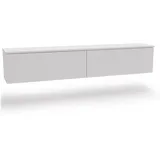 Kobi Nicole TV-Lowboard 30x160x32 cm Weiß/PVC