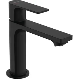 Hansgrohe Rebris E 110 CoolStart EcoSmart+ mit Zugstangen-Ablaufgarnitur mattschwarz 72589670