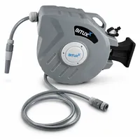 BITUXX Schlauchtrommel 20 m grau