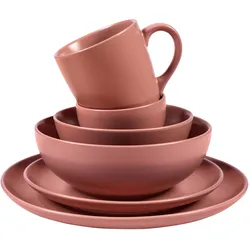 Sallys Silky Glaze Porzellan Geschirr-Set
