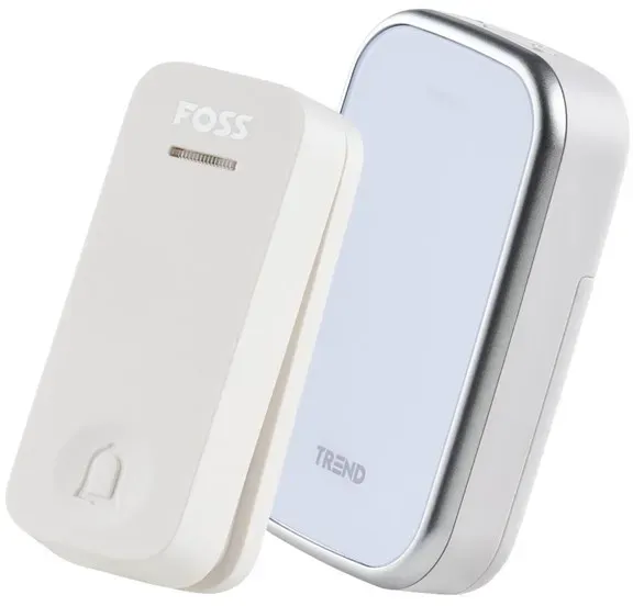 TREND Doorbell BLUU1 NOVUS Battery White