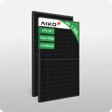 AIKO Solar 475W Dual Glass Full Black Modul AIKO-A475-MCE54Db Neostar 3S+ - Preis inkl. MwSt. gem. § 12 Abs. 3 UStG