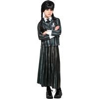 Rubie's Kostüm für Mädchen Wednesday Addams Nevermore Academy Uniform – Perücke nicht enthalten (7-8 Jahre - (122-128cm)...)
