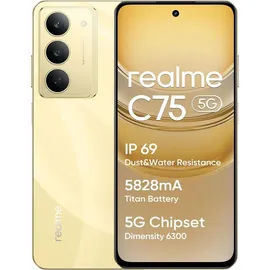 Realme C75 8 GB RAM 256 GB Lightning Gold
