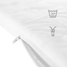 roba Laufgittermatratze für Laufgitter 100 x 100 cm, Laufstall-Matratze weiß, gesteppt