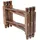 Marrakesch Orient & Mediterran Interior Klapptisch Ø 56 x 45 cm Dunkelbraun