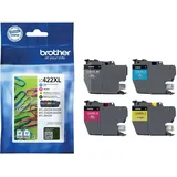 Brother LC422XL Multipack - 4er-Pack - Hohe Ergiebigkeit