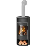 Kaminofen Oranier Polar Neo 6, Keramik Namib / Stahl schwarz, 6,5 kW - 5566 84