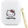 HELLO KITTY Hka23dkhsh AirPods 1/2 Hülle, Weiß/weiß, Silikon, 3d-katzenkopf