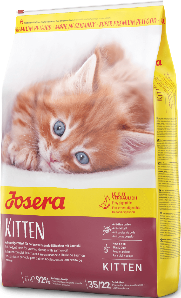 Josera Kitten 10 kg + Josera Kitten 400g -2% biliger (Mit Rabatt-Code JOSERA-5 erhalten Sie 5% Rabatt!)