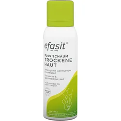 Efasit Fuß Schaum Trockene Haut