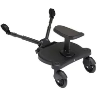 Jimmylee Buggy, Schwarz, Kunststoff, 32x33x32 cm, Baby on Tour, Kinderwagen, Kinderwagen-Zubehör, Buggy-Boards