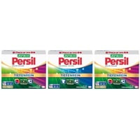 PERSIL Pulver-Set 3x 20 Waschladungen (60WL) 2x Color & 1x Universal, Color- & Vollwaschmittel-Set für reine Wäsche und hygienische Frische für die Maschine, effektiv ab 20 °C