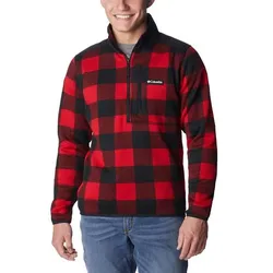COLUMBIA Herren Rolli Sweater Weather II Printed, Mountain Red Check Print, XXL