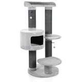 Canadian Cat Company Sarnia Kratzbaum 100 x 80 x 178 cm grau