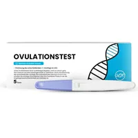 GetTested Ovulationstest-Streifen (5 Stück), zuhause anwendbar. Genau und einfach, zeigt den LH-Spitzenwert zur Fruchtbarkeitsverfolgung und hilft, optimalen Zeitpunkt für Empfängnis zu bestimmen.