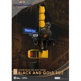 Beast Kingdom Spider-Man: No Way Home D-Stage PVC Diorama 25 cm Gold/Schwarz