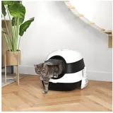 PawHut Katzentoilette mit Deckel 52x41x38 cm
