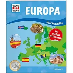 TESSLOFF 378867634 WAS IST WAS Stickeratlas Europa