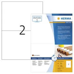 Herma 160er-Pack wetterfeste Etiketten »10774« 210 x148 weiß