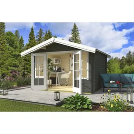 Nordic Holz Gartenhaus Robin 2,81 x 3,58 m Grün